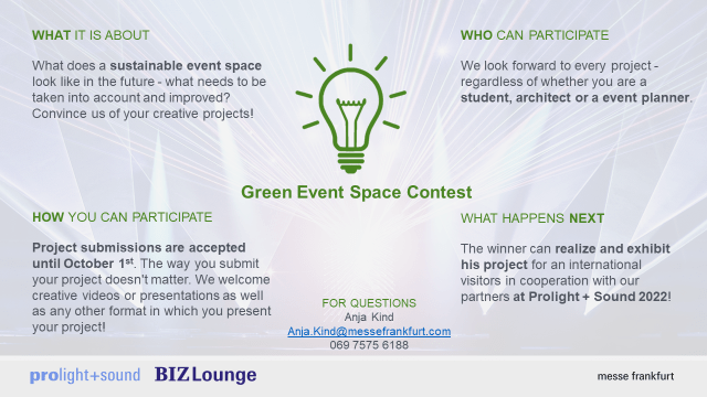 Green Event Showcase Contest