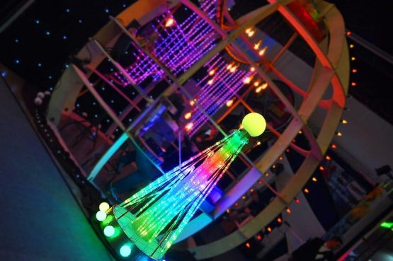 Leuchtshow Prolight + Sound 2017