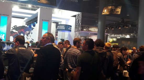 Messebesucher prolight + sound 2018