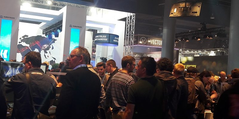 Messebesucher prolight + sound 2018