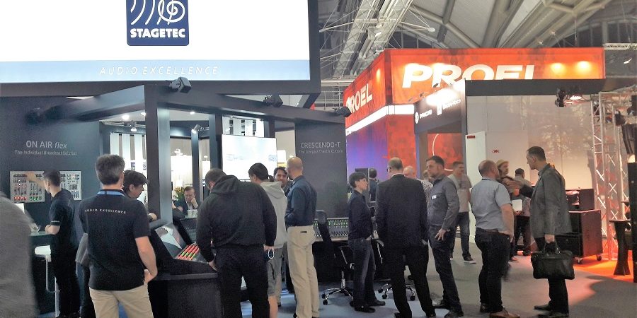 Messestand Stage Tec Prolight + Sound 2018 Stagetec Avatus Messestand