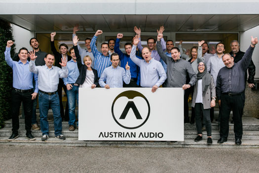 Team Austrian Audio Prolight + Sound