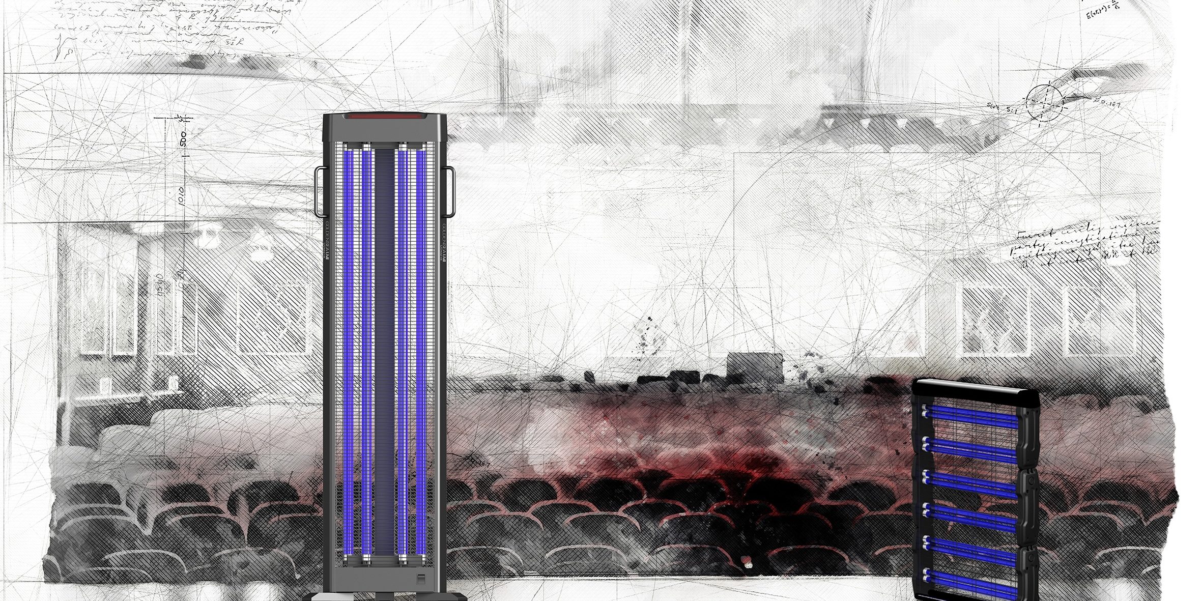 visiontwo pls desinfetktionsleuchten