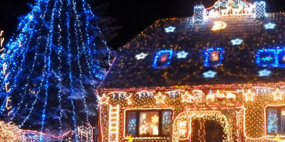 Weihnachtshaus-Calle