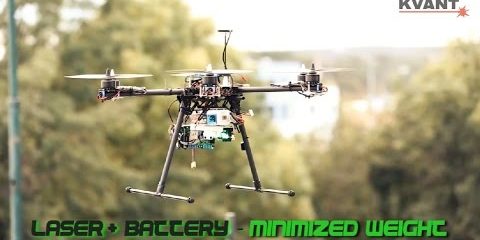 Gadget der Woche: KVANT bringt Laser-Drone auf den Markt