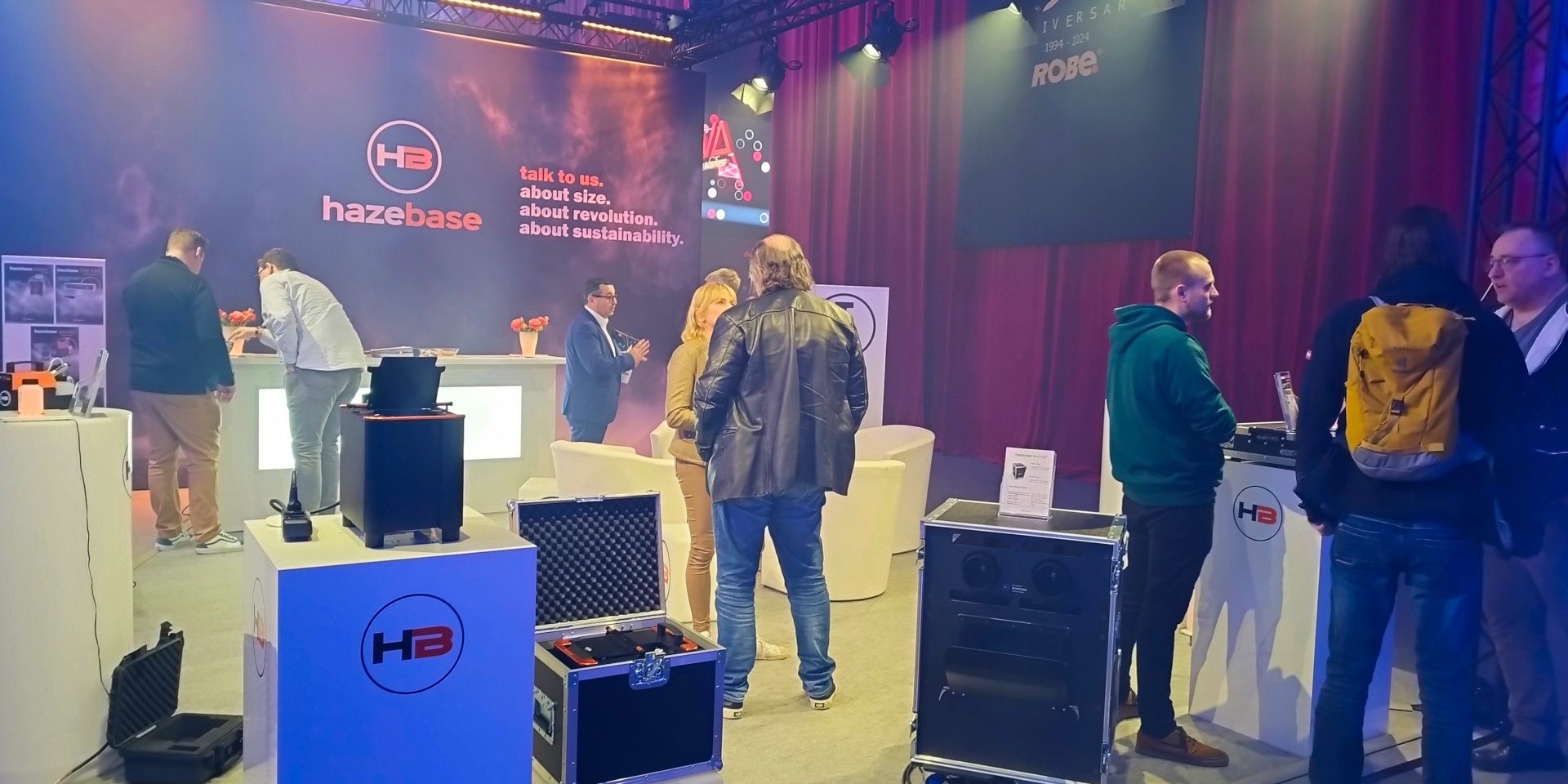 Hazebase auf der Prolight + Sound 2024