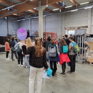 Backstage Rundgang Prolight + Sound 2023