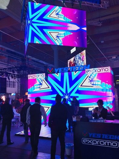 LED screens at Prolight + Sound