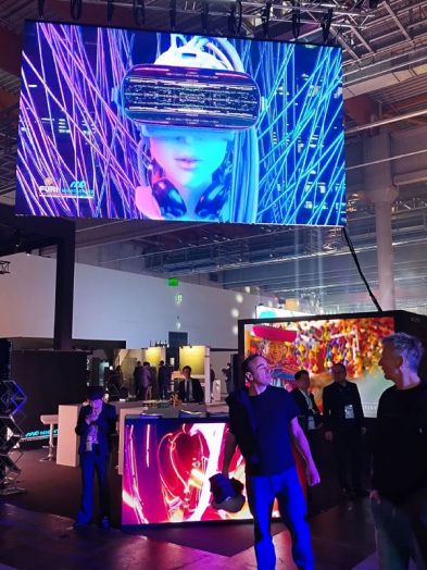 LED screens at Prolight + Sound