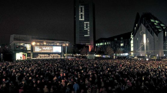 Lichtfest in Leipzig