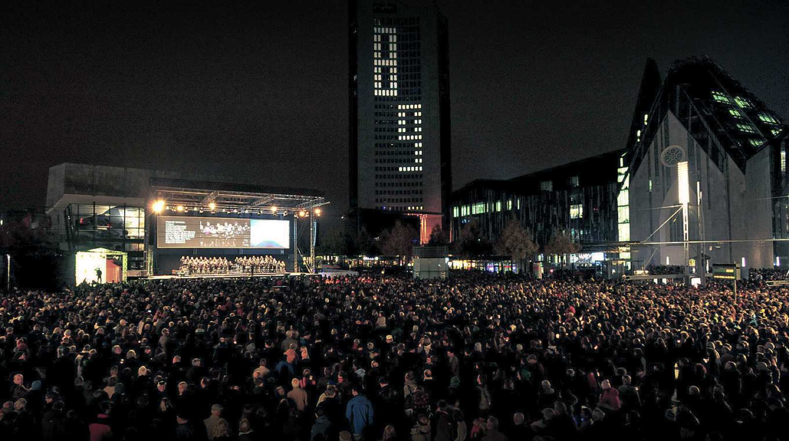 Lichtfest in Leipzig