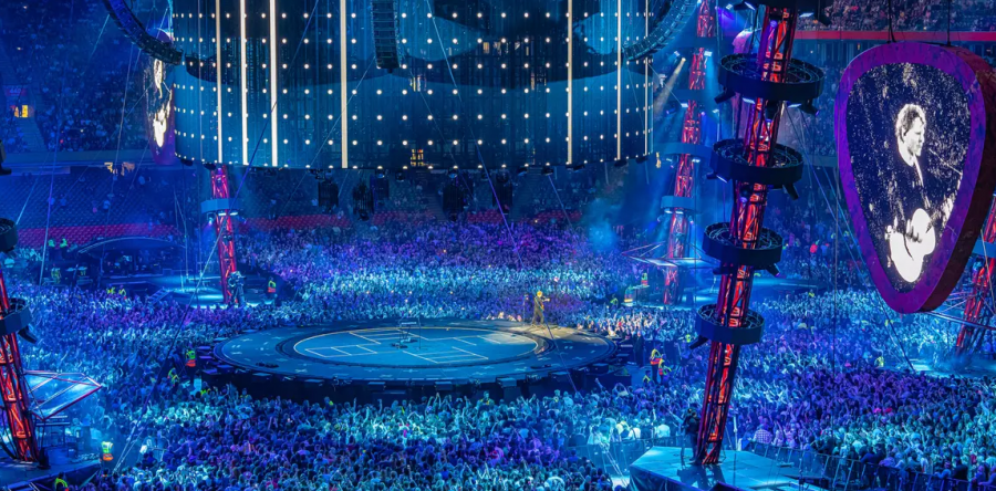 Lightpower Ed Sheeran grandMA3