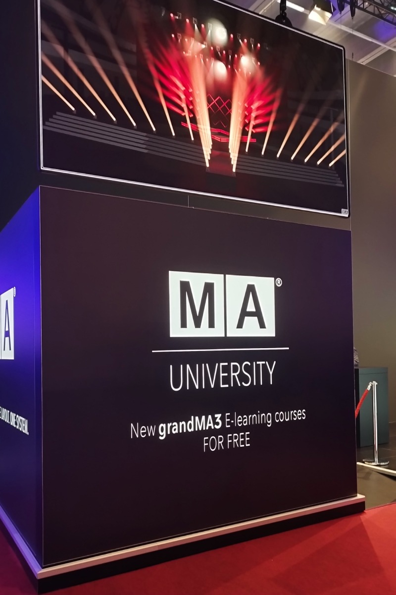 MA University auf der Prolight + Sound 2024