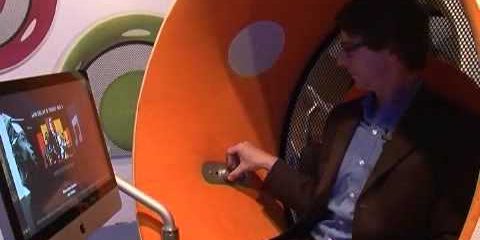 Multimediale Sessel in Halle 9.0