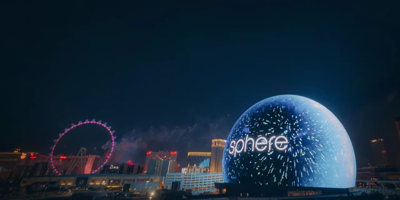 Die Sphere in Las Vegas erhält für ihre einzigartige Verknüpfung innovativer Technologien den Sinus Award 2024