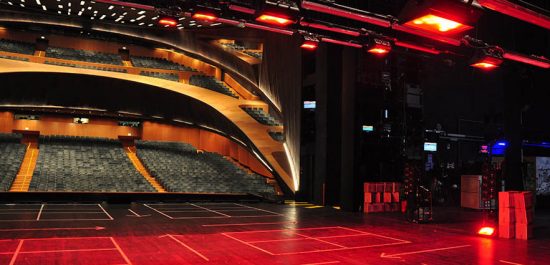 Theater Florenz nutzt Greenline_Serie von Spotlight