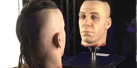 Modell für ’nen Horrorfilm? Rammstein auf der Prolight + Sound 2019